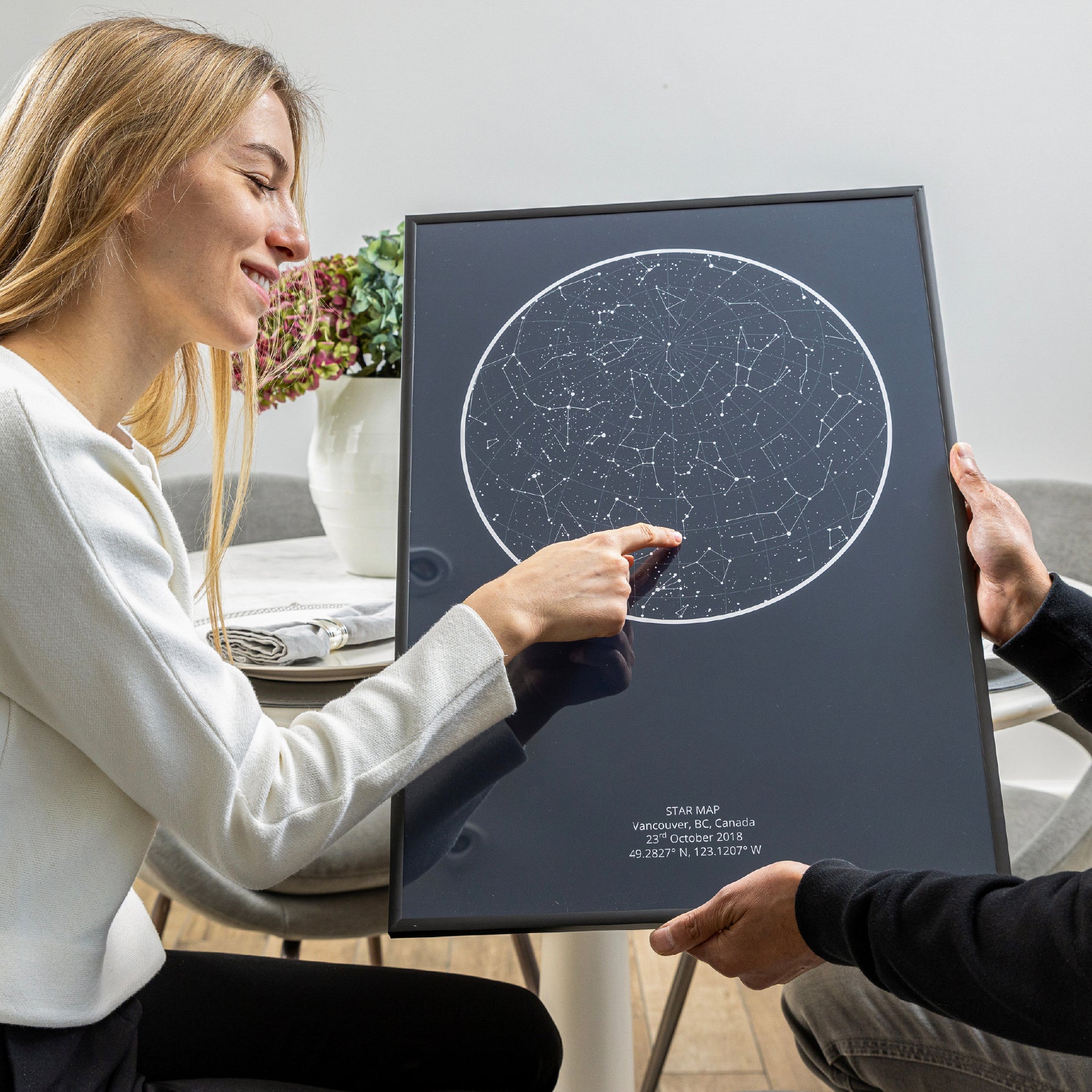 Maps for Moments - Gift idea for mum star map