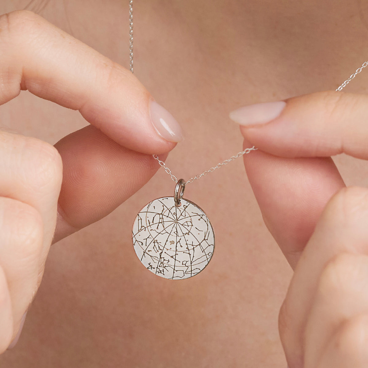 Maps for Moments - Romantic anniversary gift necklace