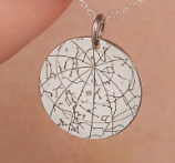 Engraved 925 Silver Necklace