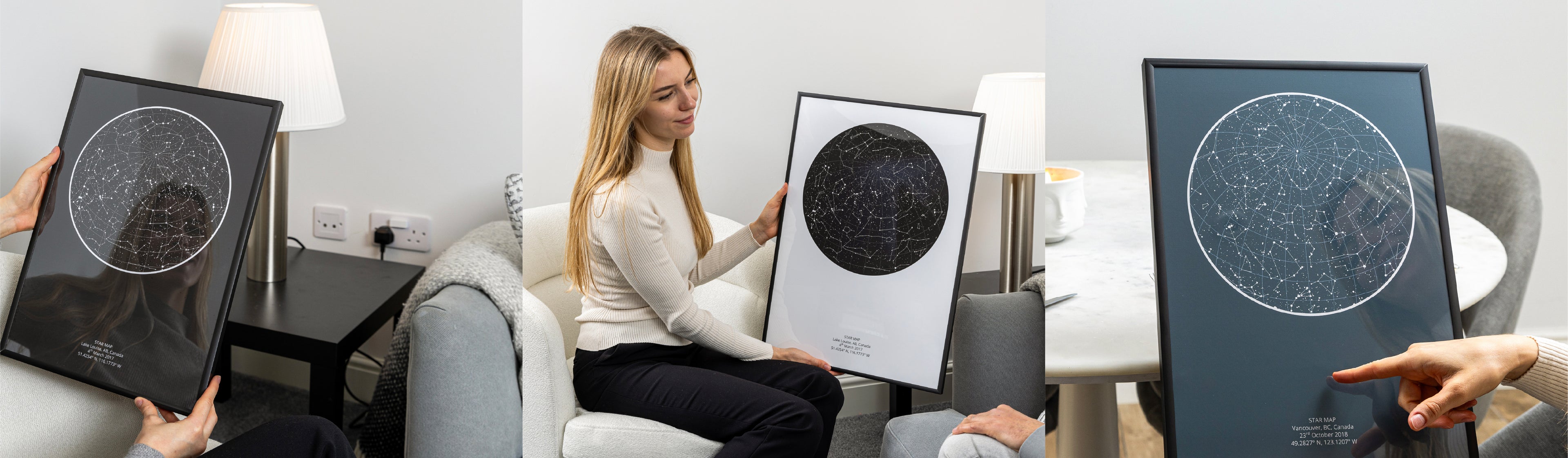 Maps for Moments - Personalised star map for mum